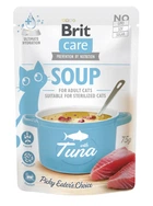 Вологий корм для кішок Brit Care Soup Суп із тунцем 75 г
