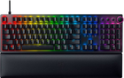 Клавіатура дротова Razer Huntsman V2 Optical Clicky Purple Switch US Layout Black (RZ03-03930300-R3M1)