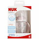 Butelka do karmienia Nuk First Choice Learning Bottle Disney Bambi Różowa 150 ml (4008600418689) - obraz 3