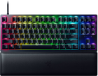 Клавіатура дротова Razer Huntsman V2 Tenkeyless Optical Clicky Purple Switch US Layout Black (RZ03-03940300-R3M1) - зображення 1