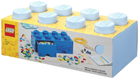 Pudełko LEGO Storage Brick 8 z szufladą i ośmioma wypustkami Błękitny (40061736) - obraz 1