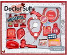 Медичний ігровий набір Mega Creative Doctor Suit Medical Care Червоний (5904335849424) - зображення 1