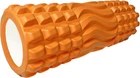 Массажный ролик-валик для МФР и йоги EasyFit Wavyspines 33х11 см роллер-массажер для спины, ног, рук и шеи EF-2060-Or Оранжевый (56003082)