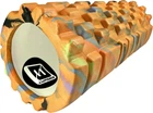 Масажний ролик-валик для МФР і йоги EasyFit Grid Roller v.1.1 33х14 см ролер для спини EF-2021-OR 33х14 см Multi Помаранчевий (5600999)