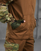Тактичний чоловічий костюм ріп-стоп весна/літо M койот+мультикам (87199) - зображення 7