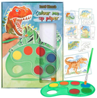 Набір для малювання Depesche Dino World Colour Me Up Paper (4010070650964) - зображення 4