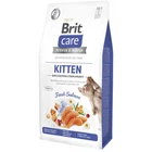 Сухой корм для котят Brit Care Cat GF Kitten Gentle Digestion Strong Immunity с лососем