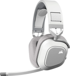 Навушники Corsair HS80 Max Wireless Gaming Headset White (CA-9011296-EU) - зображення 1