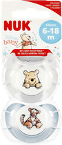 Пустушка Nuk Disney Baby Вінні та Тигруля 6-18 місяців 2 шт (4008600440468)