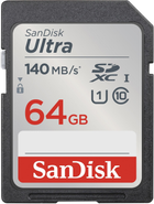 Карта пам'яті SanDisk Ultra SDXC 64GB Class 10 UHS-I U1 (SDSDUNB-064G-GN6IN) - зображення 1