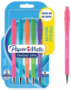 Набір кулькових ручок Paper Mate FlexGrip Ultra Сині 5 шт (3026981718557) - зображення 1