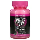 Добавка для девочек-подростков, NaturesPlus, Power Teen, без сахара, вкус лесных ягод, 60 таблеток