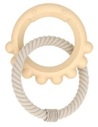 AnimAll GrizZzly Baby 0396 Іграшка Восьминіг з канатом, м'ятна, (13,5х12,8х2,6 см)