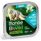 Влажный корм Monge BWild Adult Треска 100 г