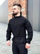 Тактичний костюм Убакс + штаний кайман чорного кольору Поліція ДСНС 48 - зображення 5