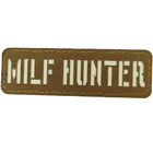Патч / шеврон що світиться Milf Hunter Laser Cut койот - зображення 1