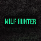 Патч / шеврон що світиться Milf Hunter Laser Cut койот - зображення 3