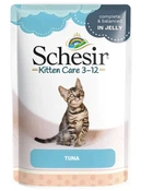 Влажный корм для котят Schesir Kitten Care Tuna in Jelly 85 г