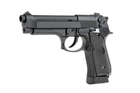 Страйкбольний пістолет KJW Beretta M9 CO2 Black - изображение 2
