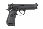 Страйкбольний пістолет KJW Beretta M9 CO2 Black - зображення 4
