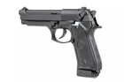 Страйкбольний пістолет KJW Beretta M9 CO2 Black - зображення 6