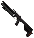 Пневматическая винтовка (PCP) ZBROIA Sapsan Tactical 550/300 (кал. 4,5 мм, черный) + Насос Air Pump - изображение 8