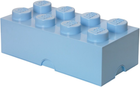 Контейнер у формі блоку LEGO Storage Brick 8 Блакитний (40041736) - зображення 1