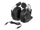Earmor - Активні навушники M31H для шоломів FAST - чорний - M31H для шоломів ARC-BK [EARMOR] - зображення 1
