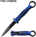 Ніж Tac-Force TF-986BL Чорно-синій - зображення 2