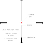 Приціл оптичний Hawke Vantage 30 WA 2.5-10х50 сітка L4A Dot з підсвічуванням, 30 мм (39860112) - зображення 3