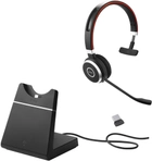 Навушники Jabra Evolve 65 SE Link380a MS Stereo with Charging Stand Black (6599-833-399) - зображення 1