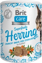 Лакомство для кошек Brit Care Cat Snack Superfruits Herring сельдь 100 г (8595602555710)