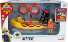 Набір іграшок Simba "Пожежник Сем" - транспортний засіб "Човен Нептун" (4006592081805) - зображення 5