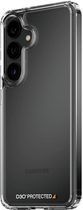 Etui Panzer Glass HardCase with D3O do Samsung Galaxy S24 Transaprent (5711724012105) - obraz 1