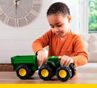 Іграшковий трактор Tomy John Deere Monster Treads з причепом і великими колесами (0036881473534) - зображення 10