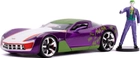 Metalowy samochód Jada Chevrolet Corvette Stingray Concept 2009 + figurka Jokera 1:24 (4006333068706) - obraz 3