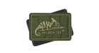 Шеврон тактический Helikon-tex LOGO - PVC - OLIVE GREEN (OD-HKN-RB-02) - изображение 1