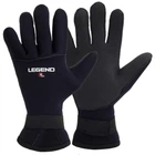Перчатки для дайвинга LEGEND PL-6110 L черный-серый