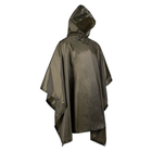 Пончо тактичное Mil-Tec One size Олива Плащ-шатер RipStop PONCHO PE R/S 780GR. OLIV (10630001)