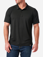 Тактическая футболка мужская 5.11 Tactical Paramount Chest Polo 41298-019 S [019] Black (888579740486) - изображение 1