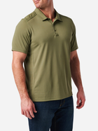 Тактическая футболка мужская 5.11 Tactical Paramount Chest Polo 41298-837 L [837] Tank Green (888579740752) - изображение 2