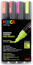 Zestaw markerów Posca PC5M Medium Tip Pen Neon Colors 4 szt (3296280033433) - obraz 1