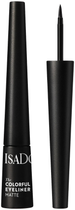 Eyeliner IsaDora Colorful 10 Black 2.5 ml (7333352078957) - obraz 1