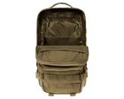 Тактический рюкзак с системой MOLLE Brandit US Cooper 40л 52x30x32 см с карманом для системы гидратации койот - изображение 4