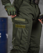 Тактичний костюм 3в1 штани+футболка+куртка 3XL олива (19499) - зображення 4