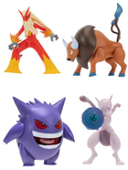 Figurka Pokemon Battle Feature 10 cm 4 szt (5710948454845) - obraz 1