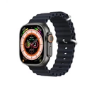 Смарт Годинник HK8 Pro Max ULTRA AMOLED 49 mm Наручний безрамковий з бездротовою зарядкою з підтримкою української мови чорний