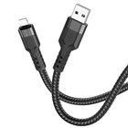 Кабель HOCO USB-A - Lightning U110 1.2m чорний 6931474770561