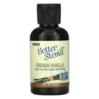 Заменитель питания Better Stevia, 59 мл, French Vanilla NOW 000288637