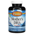 Жирні кислоти Mother's DHA, 120 капсул Carlson Labs (fit0012962)